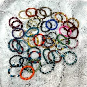 Nepal Bead Bracelets (38 total)